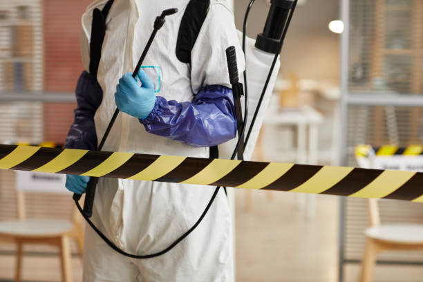 Professional Unattended Death Cleanup technician working in Glendale, WI